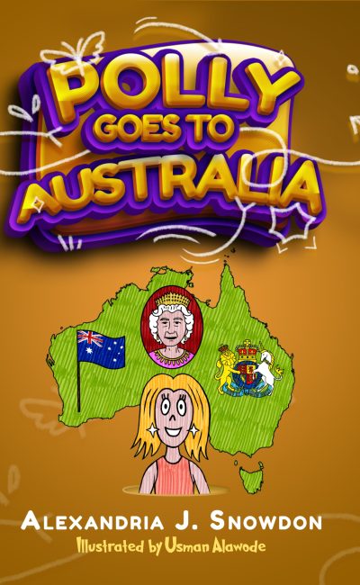 polly goes to australia font cover revised